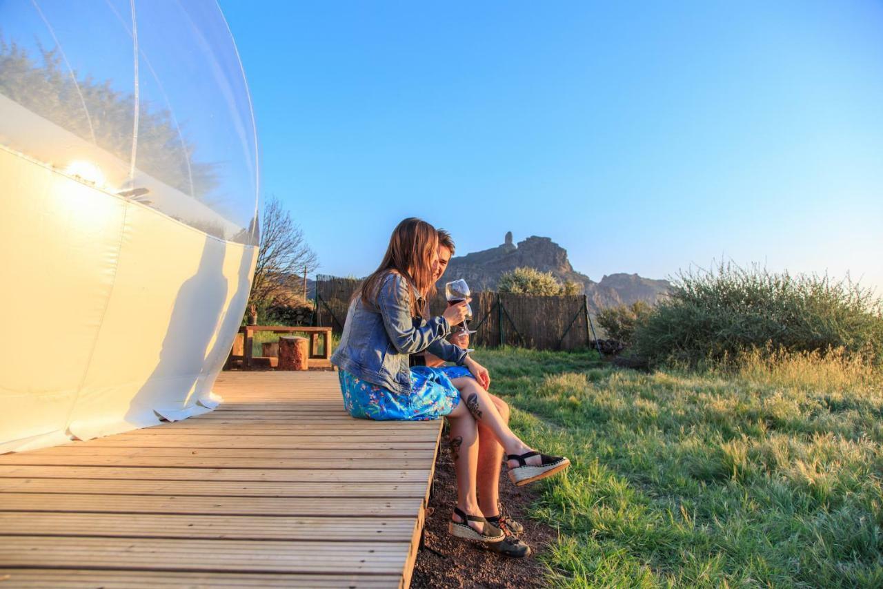 Bubbletent Canarias Finca La Isa Hotel Tejeda  Eksteriør billede